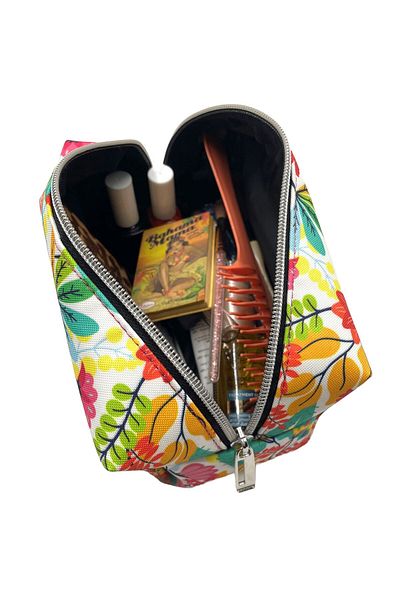 Differ Floral Patterned Waterproof Large Internal Volume