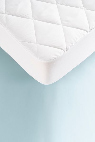 OTHELLO Optima White Fitted Bed Mattress - Quilted and Skirted, 100x200 Cm
