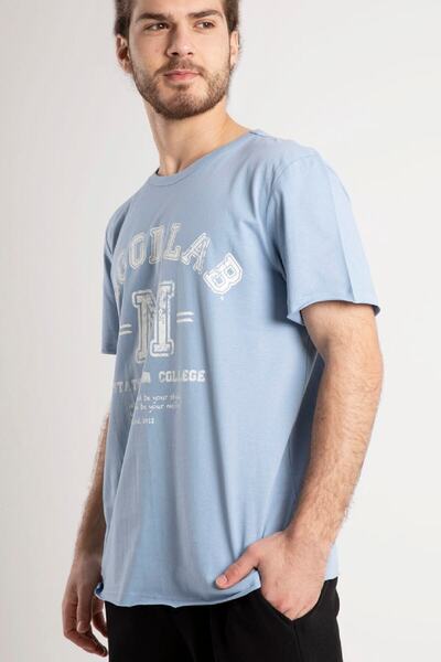 Mood Lab Μπλουζάκι Unisex με κοντό μανίκι Moodlab printed