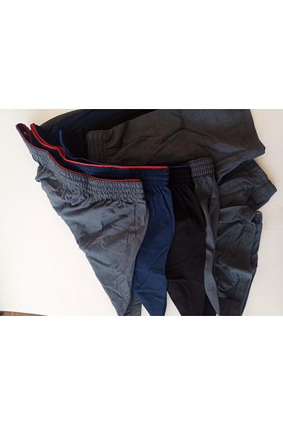 Tutku Men's Buttoned Combed Cotton Boxers - Set of 4