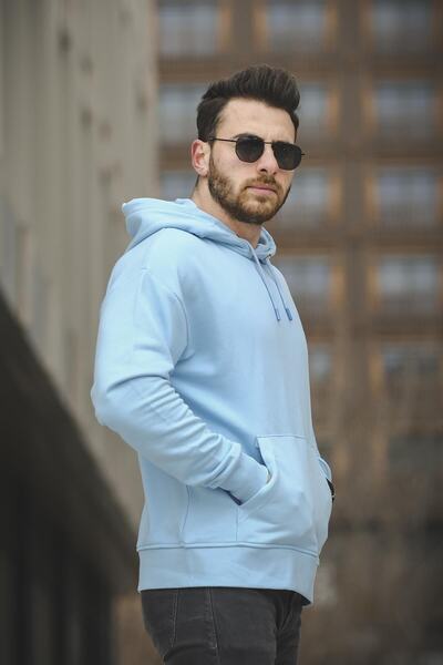 Oksit Carlos Три нитки без шардону Oversize Basic Чоловічий світшот