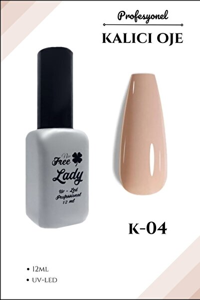 FREELADY Kalıcı Oje Uv/led 12ml Nude - K04