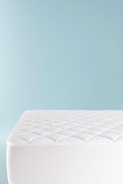 OTHELLO Optima Beyaz Kapitoneli Fittted Etekli Yatak Alezi 180x200 Cm