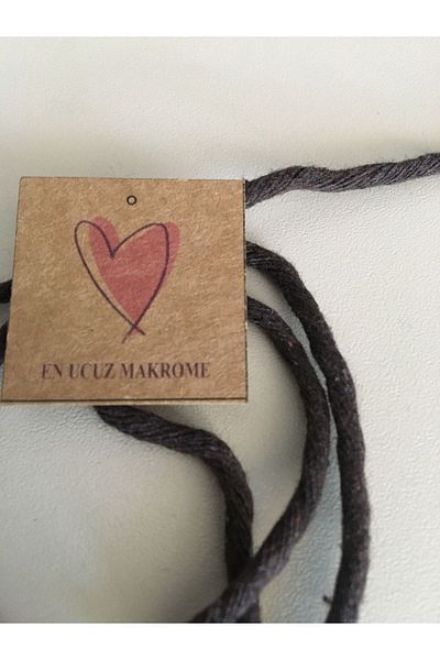 EN UCUZ MAKROME Macrame Rope (10 METERS) Single Twist Scan Hobby Mesh Bag Multipurpose Hobby Packaging Material