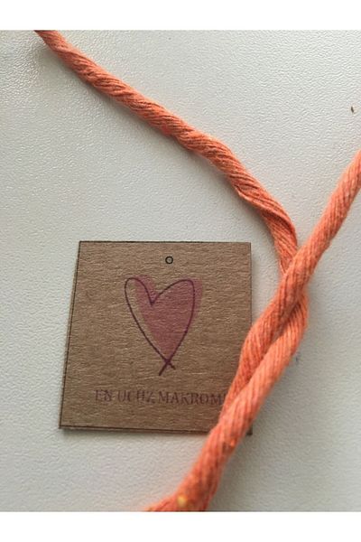 EN UCUZ MAKROME Macrame Rope (10 METERS) Single Twist Scan Hobby Mesh Bag Multipurpose Hobby Packaging Material