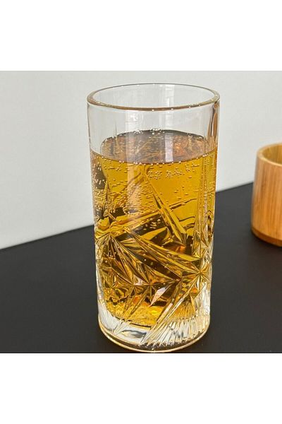 Paşabahçe 68475 Cielo Soft Drink Glass 350 cc Crystal 4-Piece