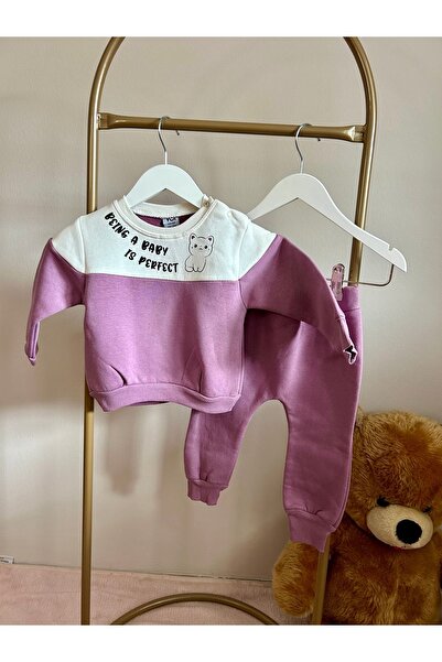 Şardonlu ikili bebek takımlar/ bir beden büyük tercih edilebilir