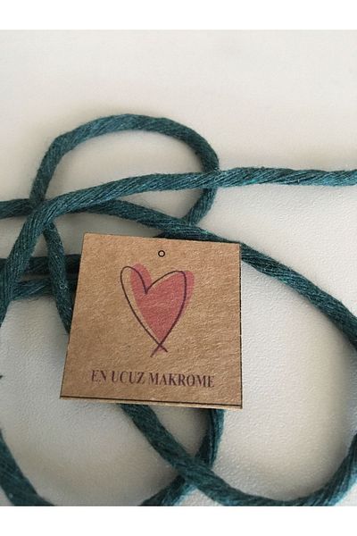 EN UCUZ MAKROME Macrame Rope (10 METERS) Single Twist Scan Hobby Mesh Bag Multipurpose Hobby Packaging Material