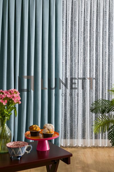 LUNETT HOME READY TO USE MINT SEYREK PLEATED 1X2 FON CURTAIN SINGLE WING 9244