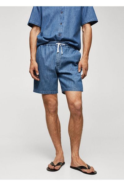 MANGO Man Shambre Bermuda Shorts
