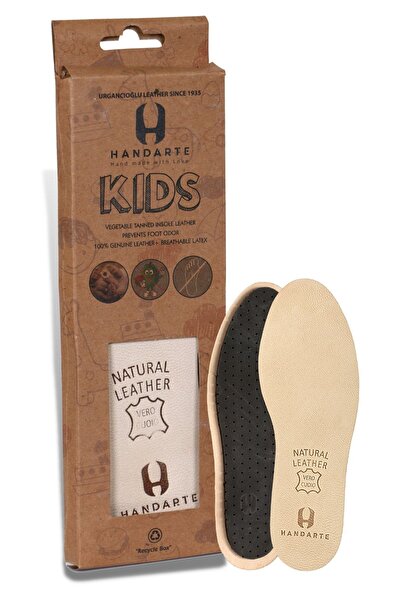 Handarte Çocuklar Için Ter Emici Doğal Yumuşak Deri Tabanlık | ®