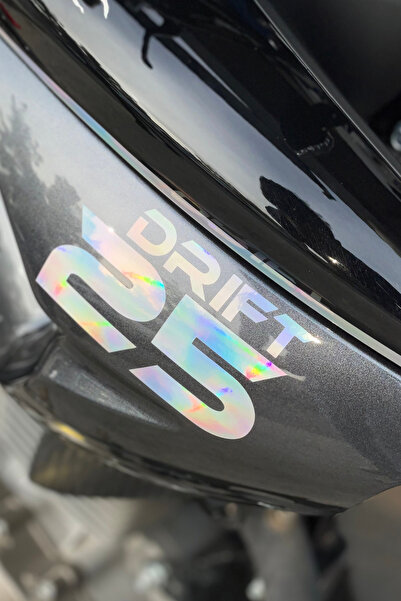 Banxtre Motor Için Dekoratif Sticker Hologramlı Parlak Drift 25 Etiket