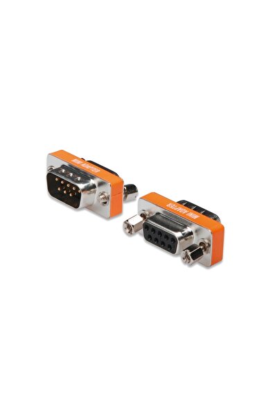 Assmann Null Modem Adaptörü, Dsub, 9-pin, Erkek - Dsub, 9-pin, Dişi