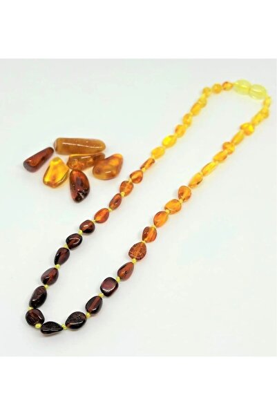 Combin Accessory Rainbow 38 cm Amber Children's Necklace