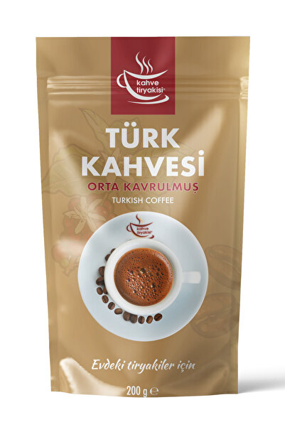 Kahve Tiryakisi Orta Kavrulmuş Türk Kahvesi 200 gr