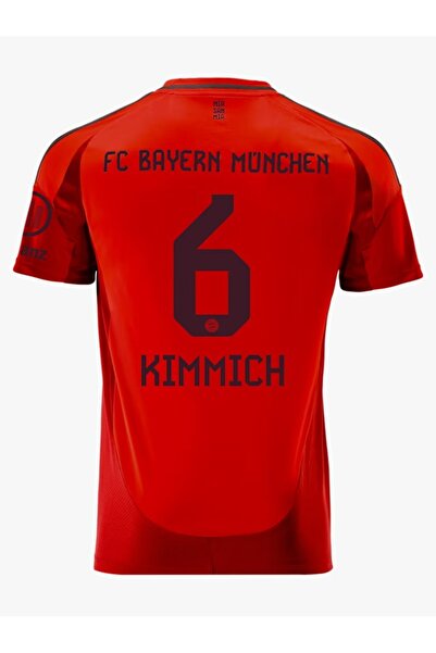BYSPORTAKUS Bayern Münih 2024/25 Yeni Sezon Joshua Kimmich Iç Saha Forması(RE...