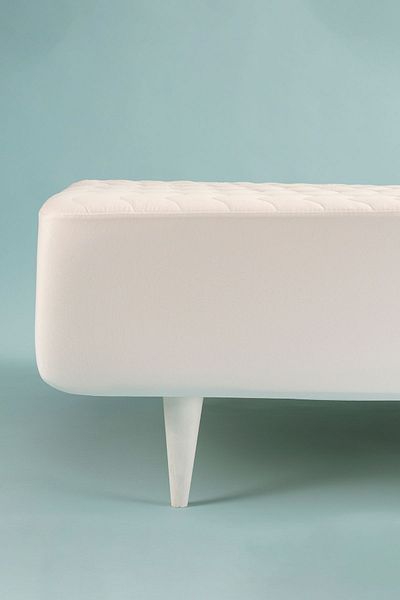 OTHELLO Cottina Cotton Fitted Bed Mattresses - With Skirt, 140x200 Cm