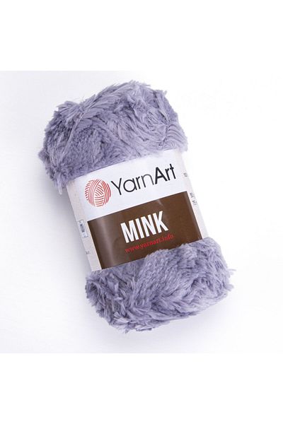 Yarnart Mınk - Φτερωτό Χέρι Πλεκτό Νήμα Ανοιχτό Γκρι-334