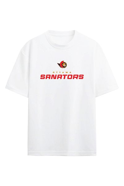 BA Sportswear NHL Ottawa Senators Ice Hockey Oversize T-Shirt