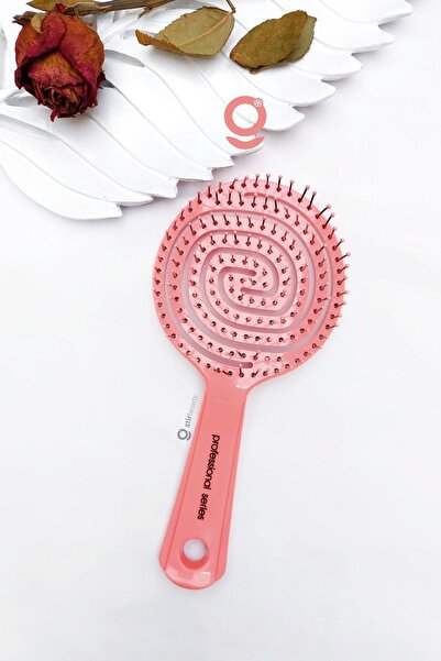 SEVRU Perie de păr ovală tridimensională profesională și pieptene de păr