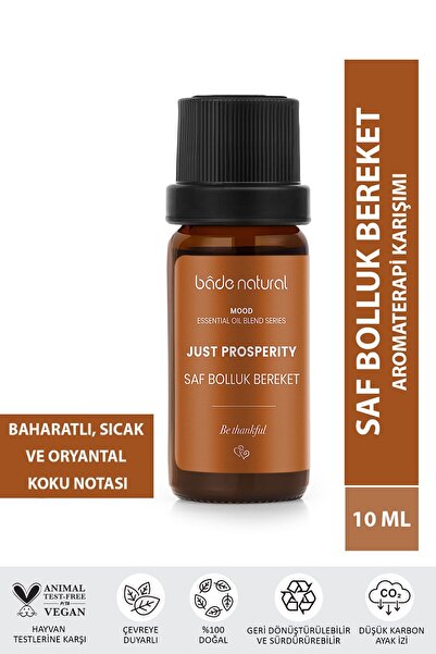 Bade Natural Saf Bolluk Bereket Aromaterapi Karışımı 10 Ml