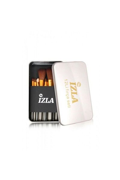 İzla Σετ πινέλου μακιγιάζ Sildne Metal Boxed 12 τεμαχίων
