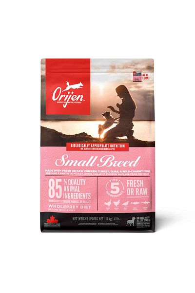 Orijen 1.8 Kg Puppy and Adult Dog Food - Small Breed Puppy & Adult Breed and Phases of Life