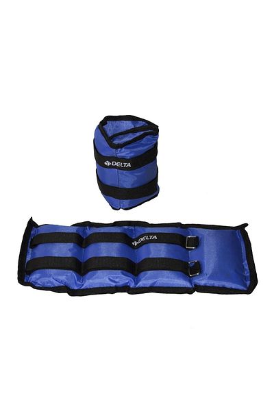 Delta 3 Kg x 2 Pieces Total 6 Kg Hand Foot Wrist Muscle Strengthener Weight Set Sand Weight Bag