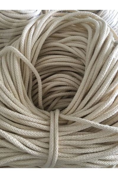 EN UCUZ MAKROME Multipurpose Rope 10 Meters Tress Cord Woven Jute Basket Supla Bag Rope Packaging Packaging Material