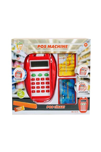 Fillikutum Pilli Market Pos Cihazı Sesli Oyuncak