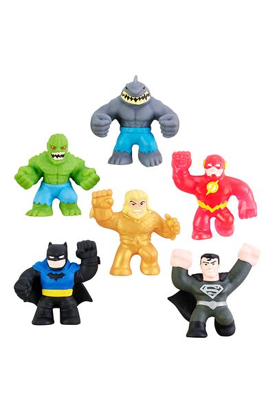 Giochi Presiozi Pack of 6 Goojitzu Dc Mini Fabbatoys