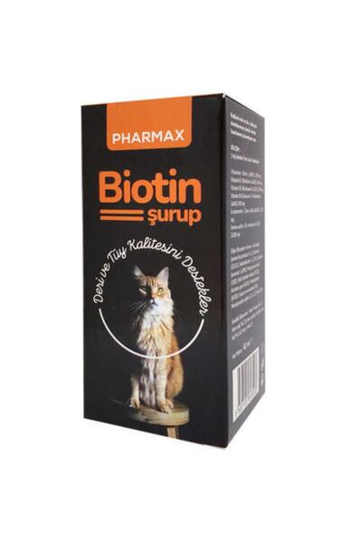 Pharmax Biotin Beri Ve Tüy Sağlığı Kedi Şurubu 40ml