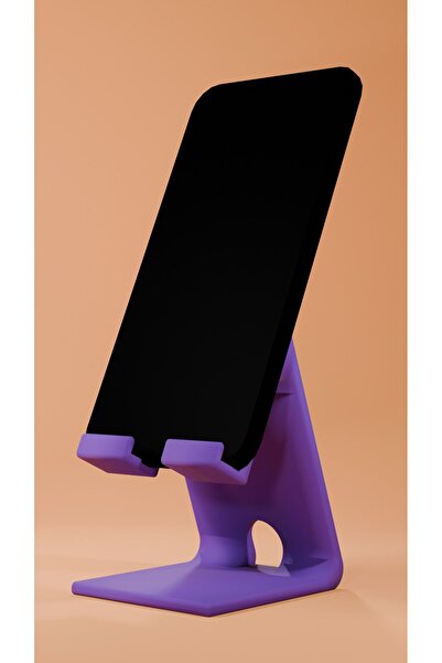 Genel Markalar Masaüstü Telefon Tutacağı Telefon Standı Renkli Akrobat Mor Be...