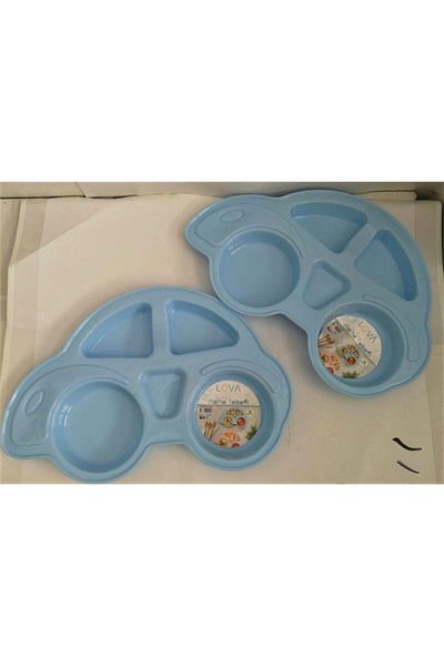 Lova Food Plate Car Model Blue 30x17 Cm Lv-108