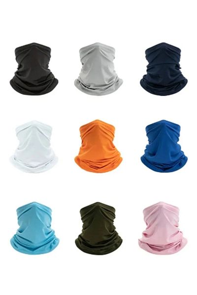 ROCMAY 15 Pieces UNISEX Multifunctional Neck Collar (Assorted Colors)