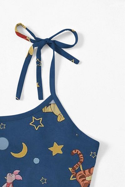 PEMBİŞ HOMEWEAR Set pantaloni scurți cu nervuri Angelina Winnie The Pooh