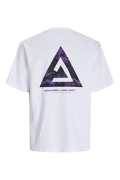 Jack & Jones JcoTriangle καλοκαιρινό μπλουζάκι με στάμπα στην πλάτη 12258622