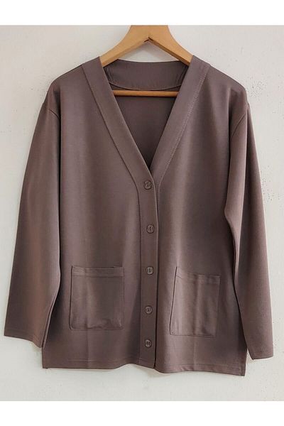 modagüven Mother Cardigan Glorya Χτενισμένο Βαμβακερό