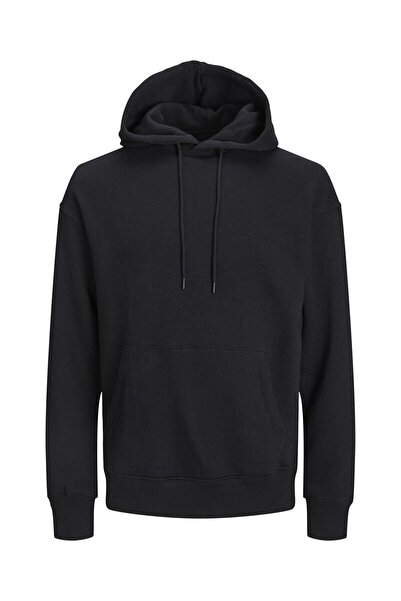 Lousen ANTZ Unisex φούτερ με μαύρη κουκούλα.