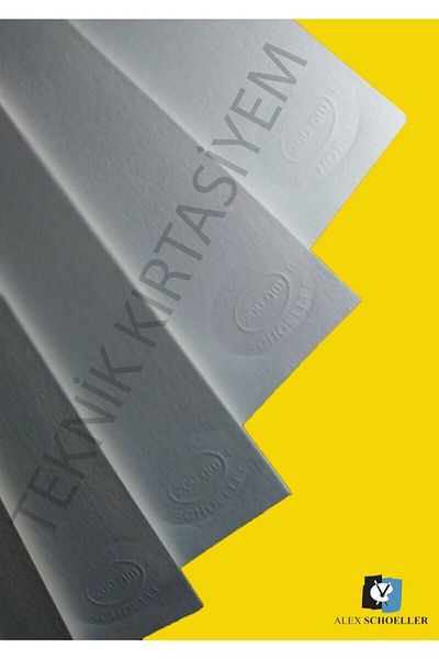 Alex Schoeller Alex Technical Picture Paper A3 200 Gr.10 Stamped Shoes