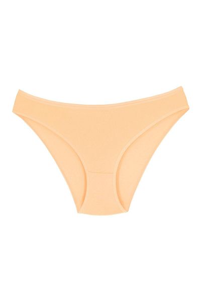 Newlilla 1001 Women's White Black Skin 3-Piece Daily Slip Panties V12