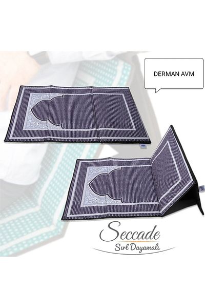 Derman Prayer Rug with Backrest Reclining Prayer Rug Camping Prayer Rug Picnic Prayer Rug