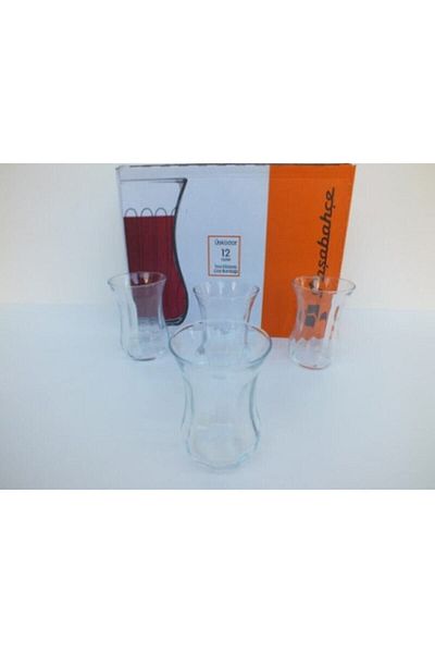 Paşabahçe 42021 Tea Cup 12 Pieces with Optics