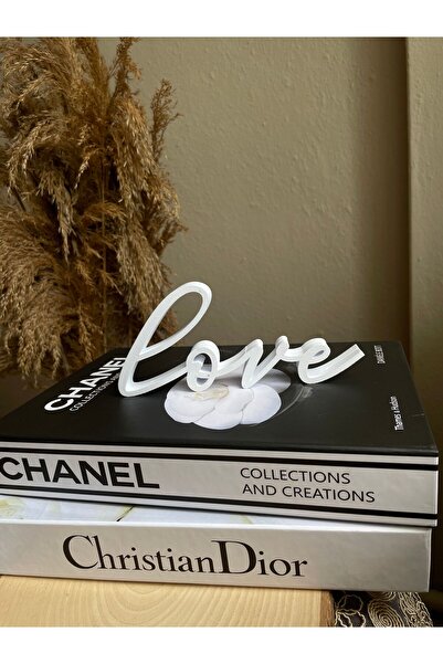 The Plasti Love Written Photo Holder Frame White