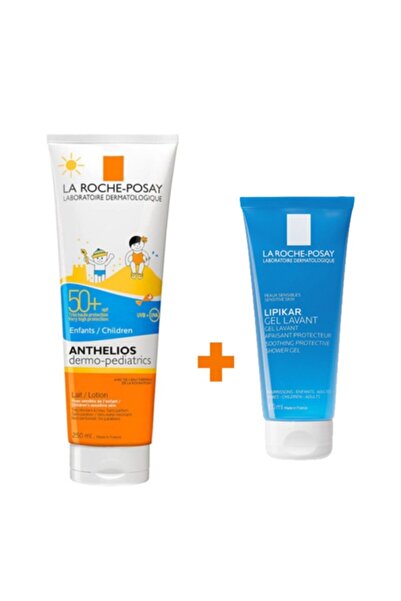 La Roche Posay Anthelios Dermo Pediatrics Lait Spf50 250 ml Lipikar Gel Lavan...
