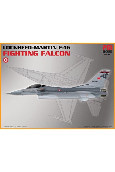 PM Lockheed Martin F-16 Fighting Falcon Model Demonte Plastik Uçak Maket Kiti