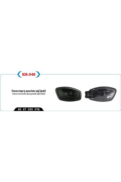 ÖLMEZ OTO YEDEK PARÇA Kr-548 - Door Opening Handle Interior Right Fluence Clio Iv