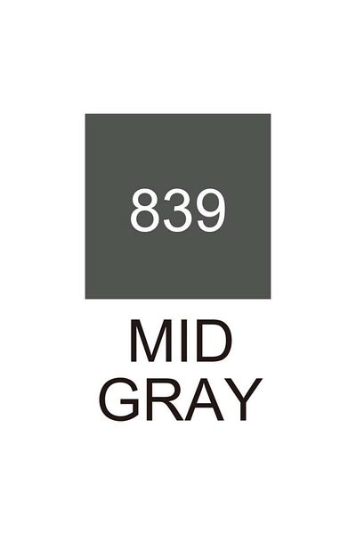 Zig Kurecolor Kc-3000 Twin S - 839 Mid Gray Marker Pen