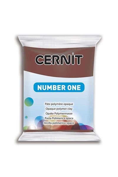 Cernit Polymer Clay 56 g Brown 800