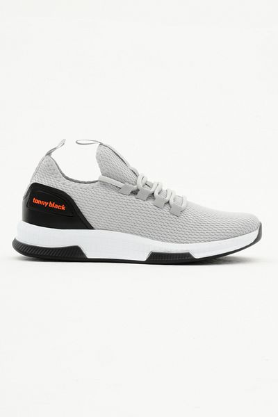 Tonny Black Smoked Unisex Breathable Sneakers - Poly Sole, Lace-up
